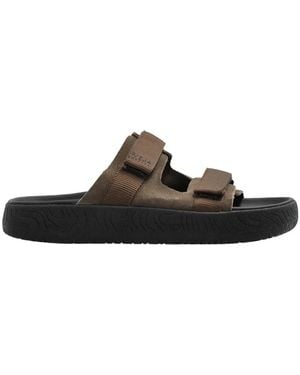 Veja Arpoador Wildleder Soft Slides - Braun