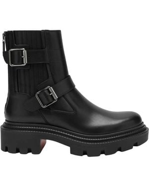 Christian Louboutin Oxybootie College - Zwart