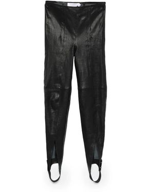 IRO Leather Trousers - Negro