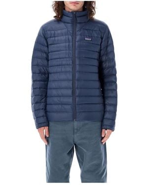 Patagonia Fitness ,Blauw ,Nylon Down Sweater Jacket