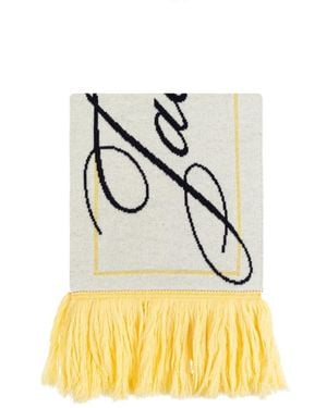 Jacquemus Winter Scarves - Yellow