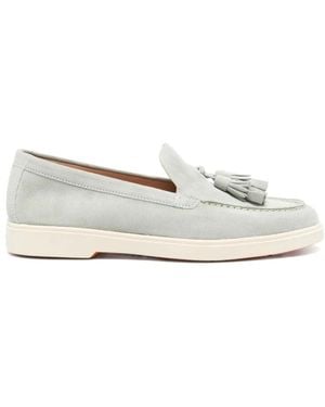 Santoni Loafers - Bianco