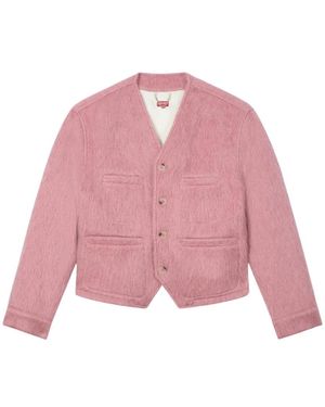 KENZO Collarless Jacket - Roze