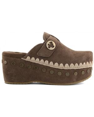 Mou Wedges - Marrón