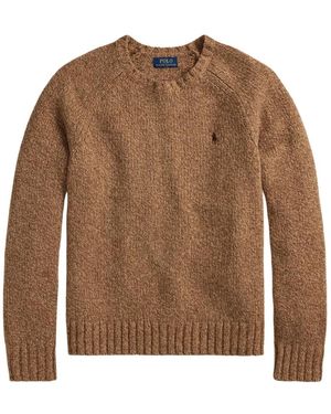 Polo Ralph Lauren Round-Neck Knitwear - Marron