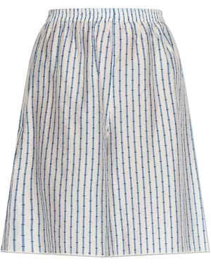 American Vintage Korte Broeken ,Blauw ,Zivow Shorts