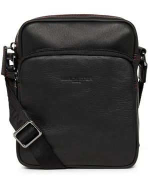 Lancaster Cross Body Messenger - Black