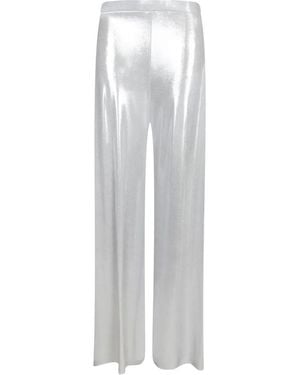 Norma Kamali Wide Broeken - Wit