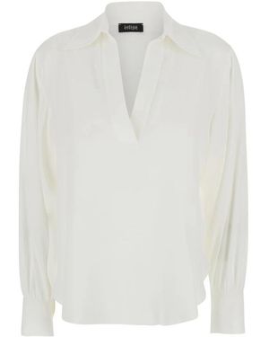 Plain Blouses - Blanc