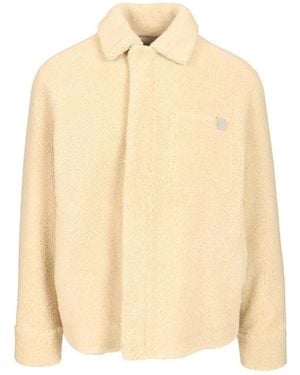 Loewe Faux Fur & Shearling Jackets - Natural