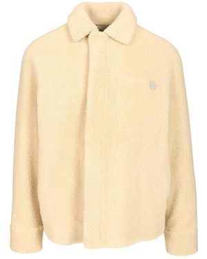 Loewe Jassen ,Shearling Overshirt - Naturel