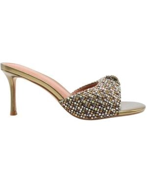 Kurt Geiger Schoenen ,Bruin ,Muiltje - Metallic