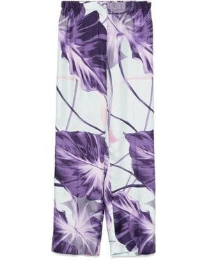 F.R.S For Restless Sleepers Amethyst lila elastische taille hose