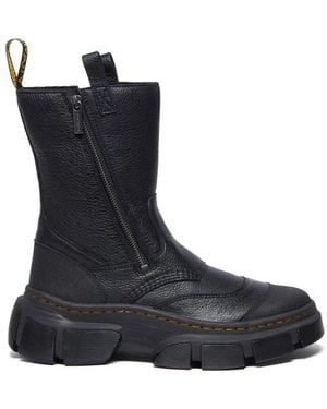 Dr. Martens Schoenen ,Zwart ,Leer Dmxl Rigger Boot
