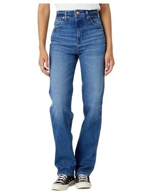 Wrangler Straight Jeans - Azul