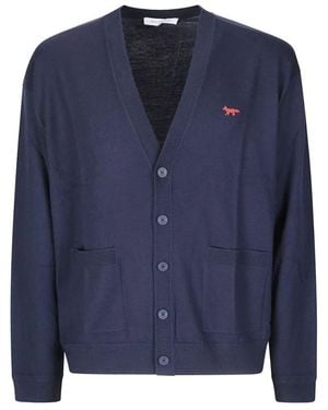 Maison Kitsuné Cardigans - Bleu