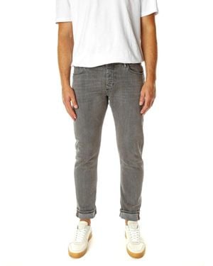 Blue De Gênes Slim-Fit Jeans - Grijs