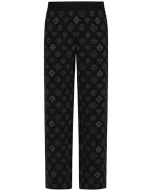 CASABLANCA Wide Trousers - Black