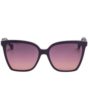 Liu Jo Rectangular Sunglasses Lj773S - Purple