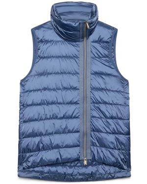 FIORELLA RUBINO Lichtgewicht Mouwloze Donsjas - Blauw