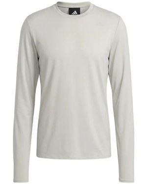 adidas Long Sleeve Tops - Grey