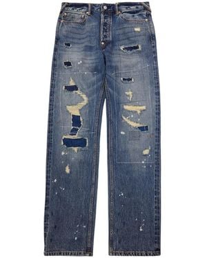 Evisu Straight Jeans - Blue
