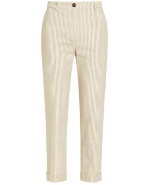 Essentiel Antwerp Slim-Fit Trousers - Natural