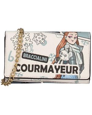 Braccialini Clutches - Metallic