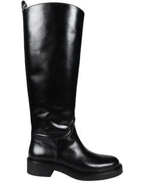 Stuart Weitzman Klassische reitstiefel - Schwarz