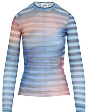 Jean Paul Gaultier Long Sleeve T-Shirts - Blue