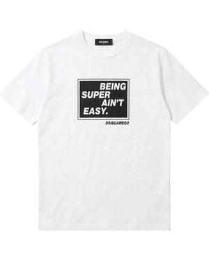 DSquared² T-Shirts - Blanco