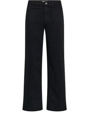 Kaffe Straight Jeans - Negro