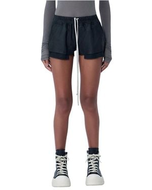 Rick Owens Short Shorts - Blue