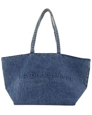 Alexander Wang Tassen ,Blauw ,Katoen Punch Tote