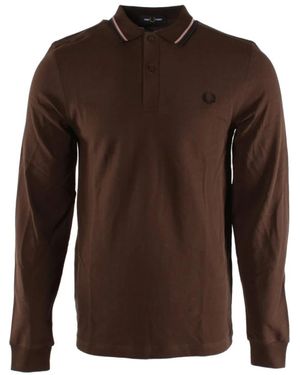 Fred Perry Polo Shirts - Brown