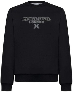 RICHMOND Hoodies & Sweatvesten ,Zwart ,Sweatshirts & Hoodies