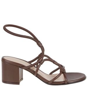 Gianvito Rossi High Heel Sandals - Marron