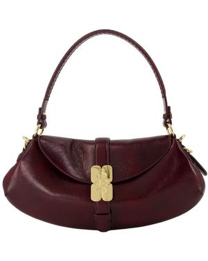 Ganni Shoulder Bags - Purple