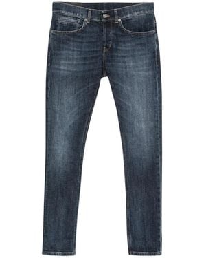 Dondup Jeans ,Blauw ,Slim-Fit Jeans