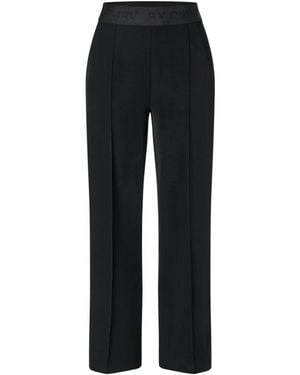 Cambio Straight Trousers - Black