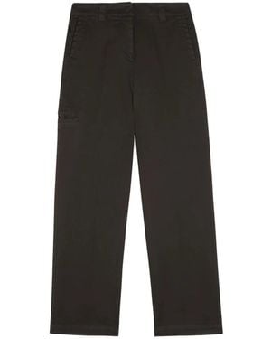 Aspesi Katoenen Gabardine Broek - Grijs