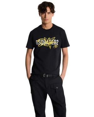 DSquared² T-Shirts - Negro