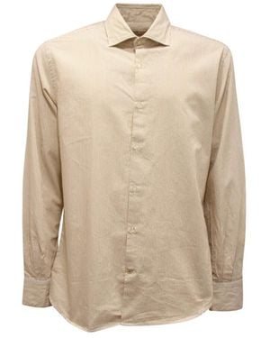 Brooksfield Formal Shirts - Natural