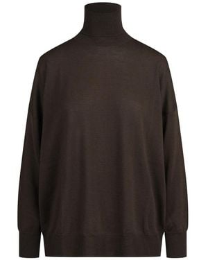 Jucca Rollkragenpullover - Schwarz