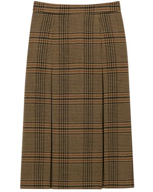 Saint Laurent Midi Skirts - Verde