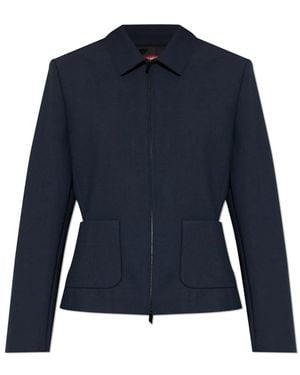 DIESEL Light Jackets - Blue