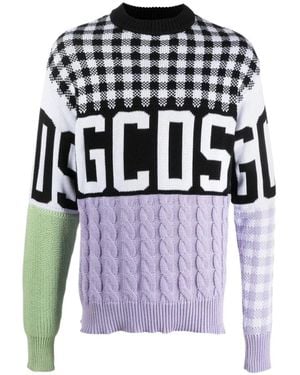 Gcds Rundhals-Pullover - Lila