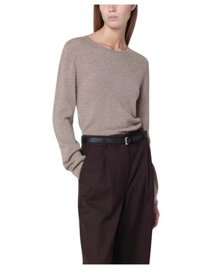 Almala Truien & Vesten ,Kasjmier Awa Crewneck - Grijs