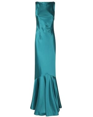 retroféte Kleedjes ,Blauw ,Polyester Ambrosia Jurk