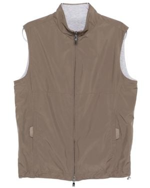 Corneliani Vests - Brown
